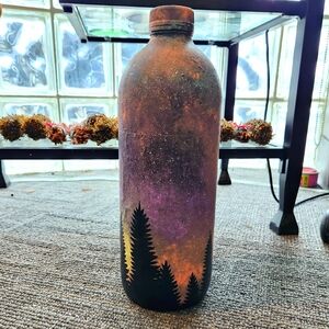 Night Sky Bottle Art